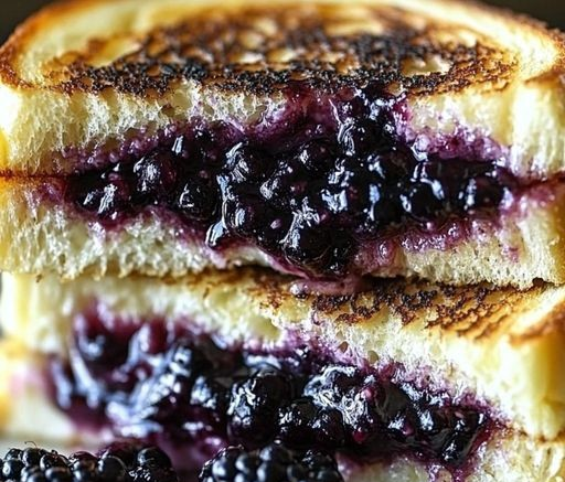 Balsamic Blackberry Bliss Grilled Cheese: A Sweet and Savory Masterpiece