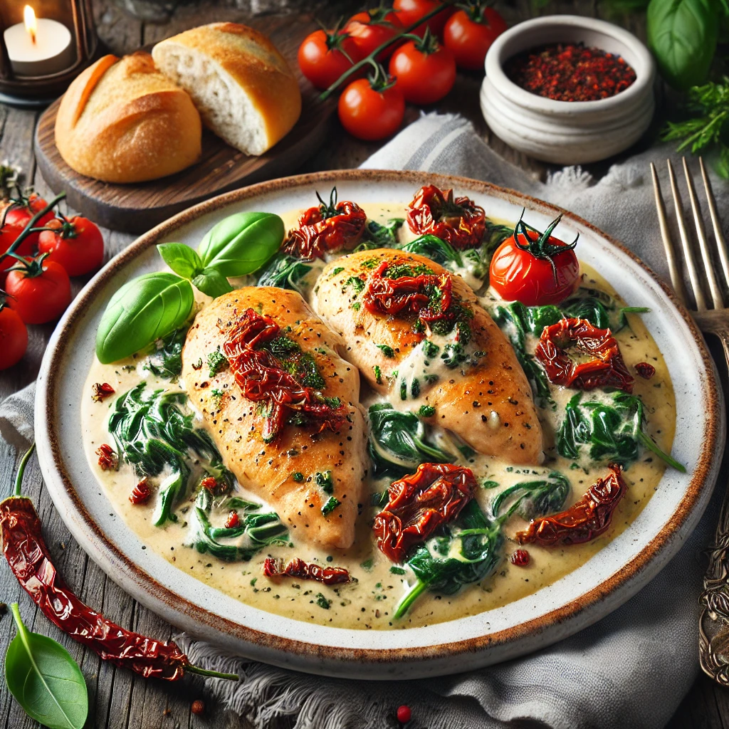 Creamy Tuscan Chicken: A Luxurious One-Pan Dinner Recipe