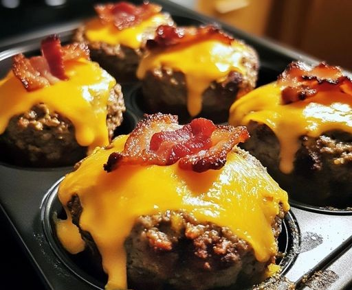 Bacon and Cheese Stuffed Meatloaf Muffins: A Fun Twist on Comfort Food