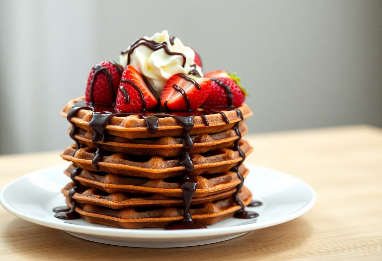 Gluten-Free Chocolate Waffles