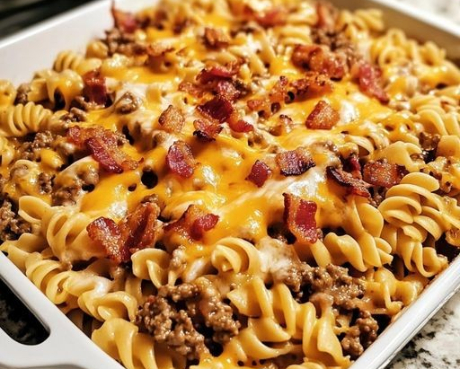 Loaded Bacon Cheeseburger Pasta: Comfort Food Reimagined