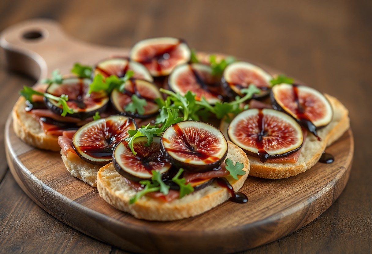 Prosciutto and Fig Flatbreads