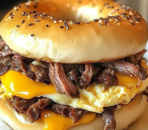 Recreate McDonald’s Iconic Steak, Egg & Cheese Bagel at Home