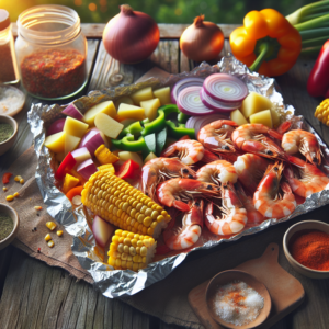 7. Shrimp Boil Foil Packets – 20-Minute Summer Supper