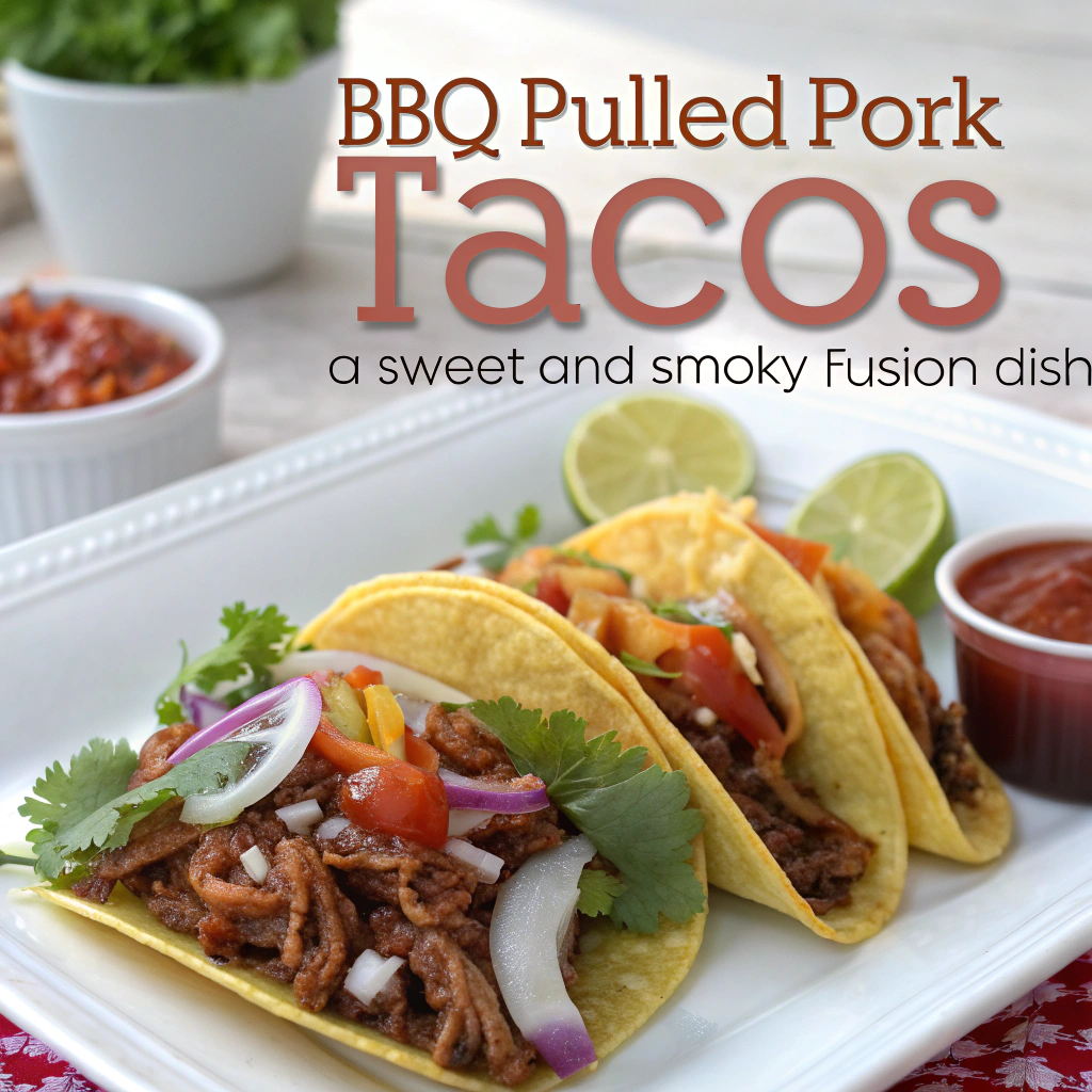 BBQ Pulled Pork Tacos: A Sweet and Smoky Fusion Dish