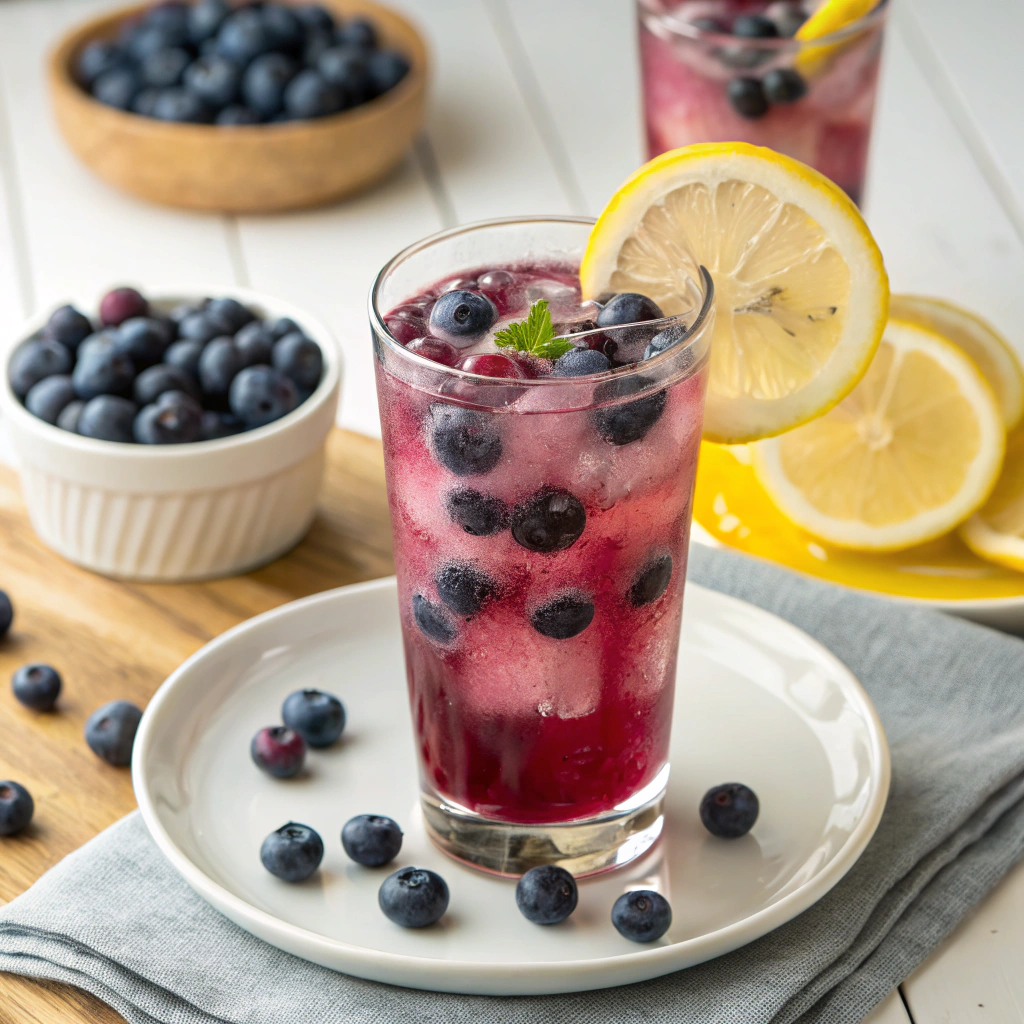 Blueberry Lemonade Recipe: A Refreshing and Fruity Summer Drink