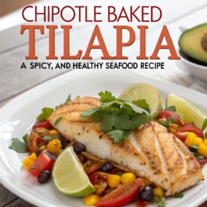"Chipotle Baked Tilapia: A Spicy and Healthy Seafood Recipe"