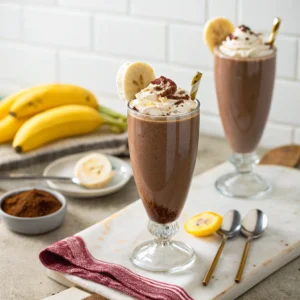 Chocolate Banana Smoothie Recipe: A Creamy and Healthy Drink