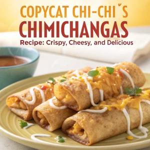 "Copycat Chi-Chi’s Chimichangas Recipe: Crispy, Cheesy, and Delicious"
