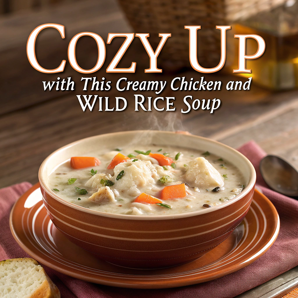Cozy Up With This Creamy Chicken and Wild Rice Soup