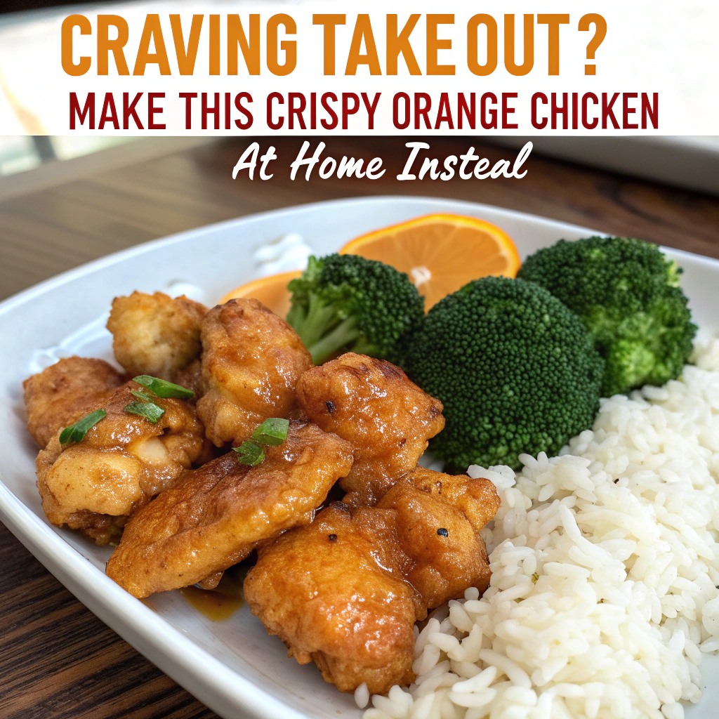 Craving Takeout? Make This Crispy Orange Chicken at Home Instead