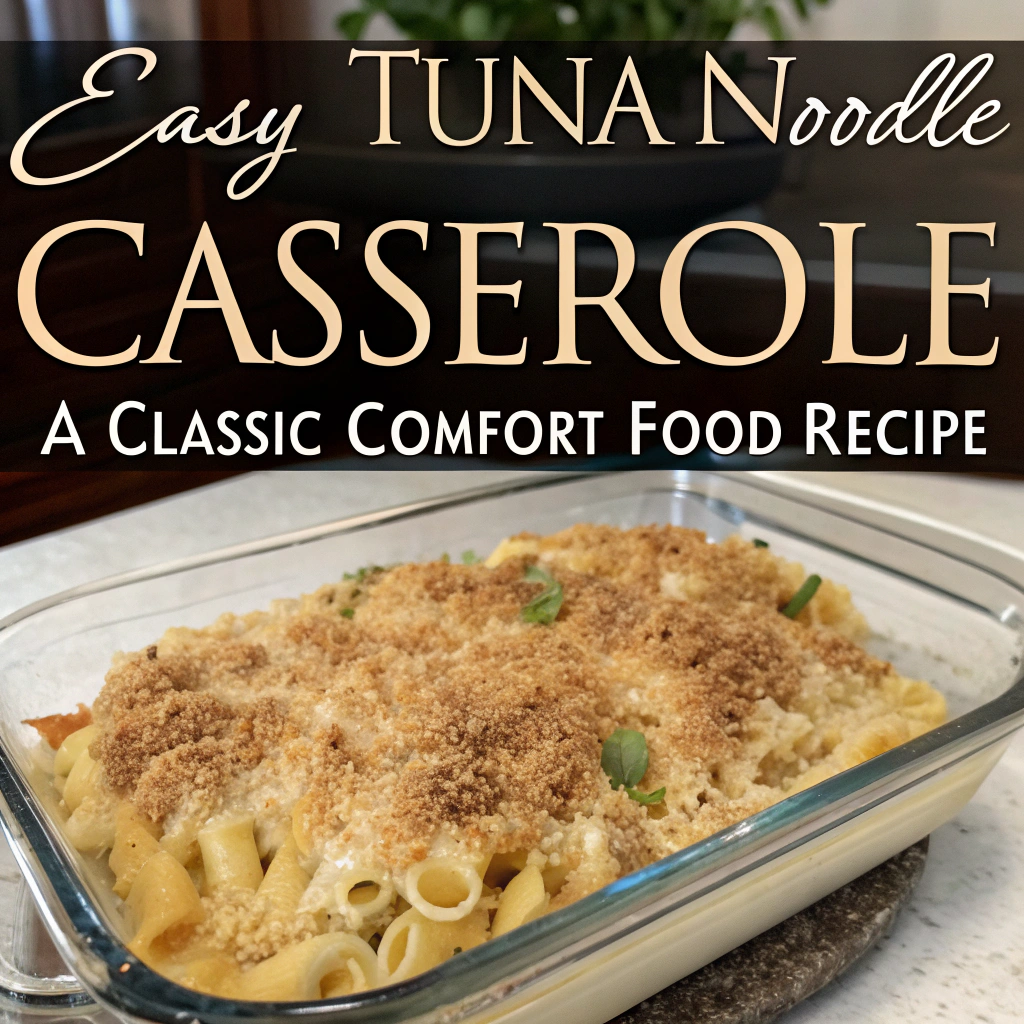 Easy Tuna Noodle Casserole: A Classic Comfort Food Recipe