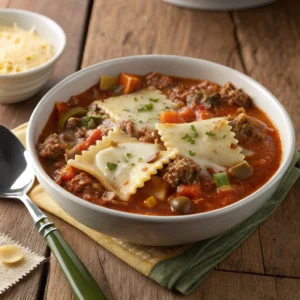 "Lasagna Soup Recipe: A Comforting Italian Mashup"