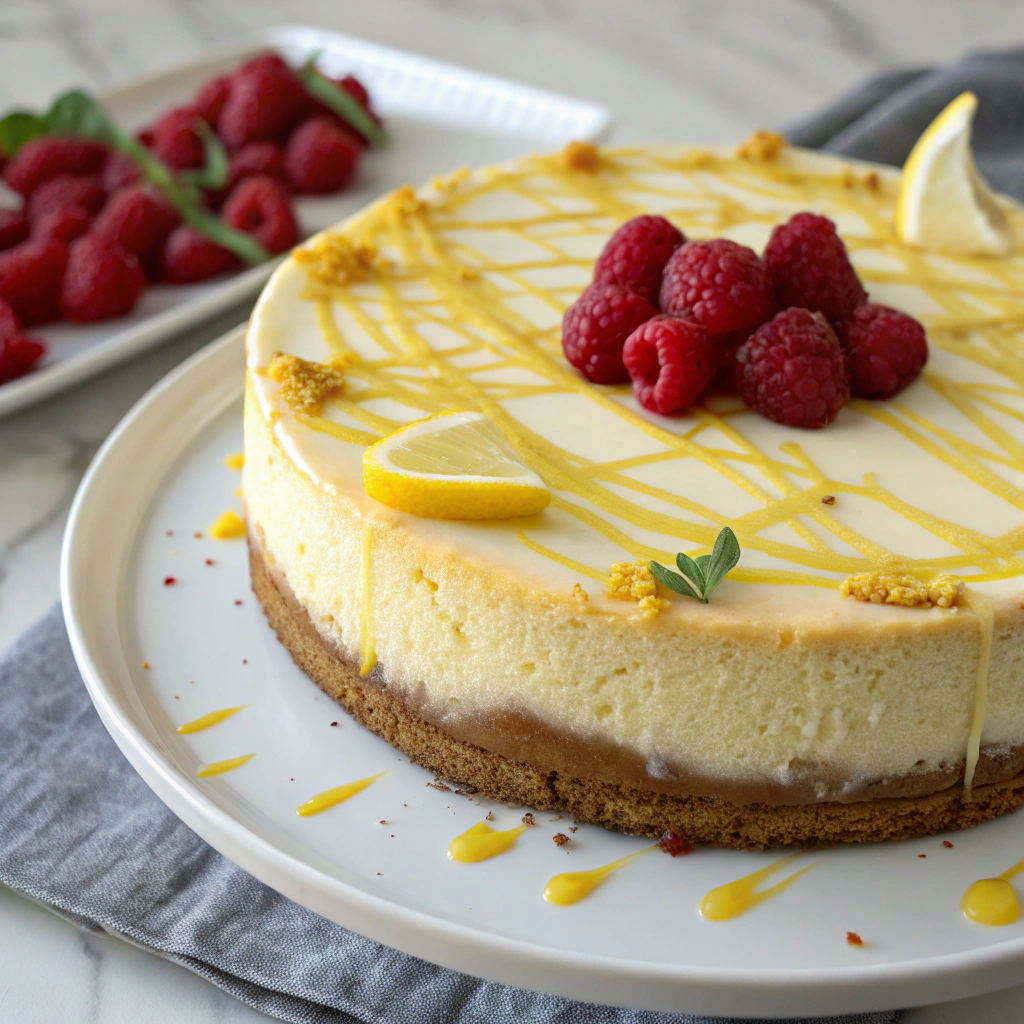 Lemon Raspberry Cheesecake Recipe: A Tangy and Sweet Dessert Delight
