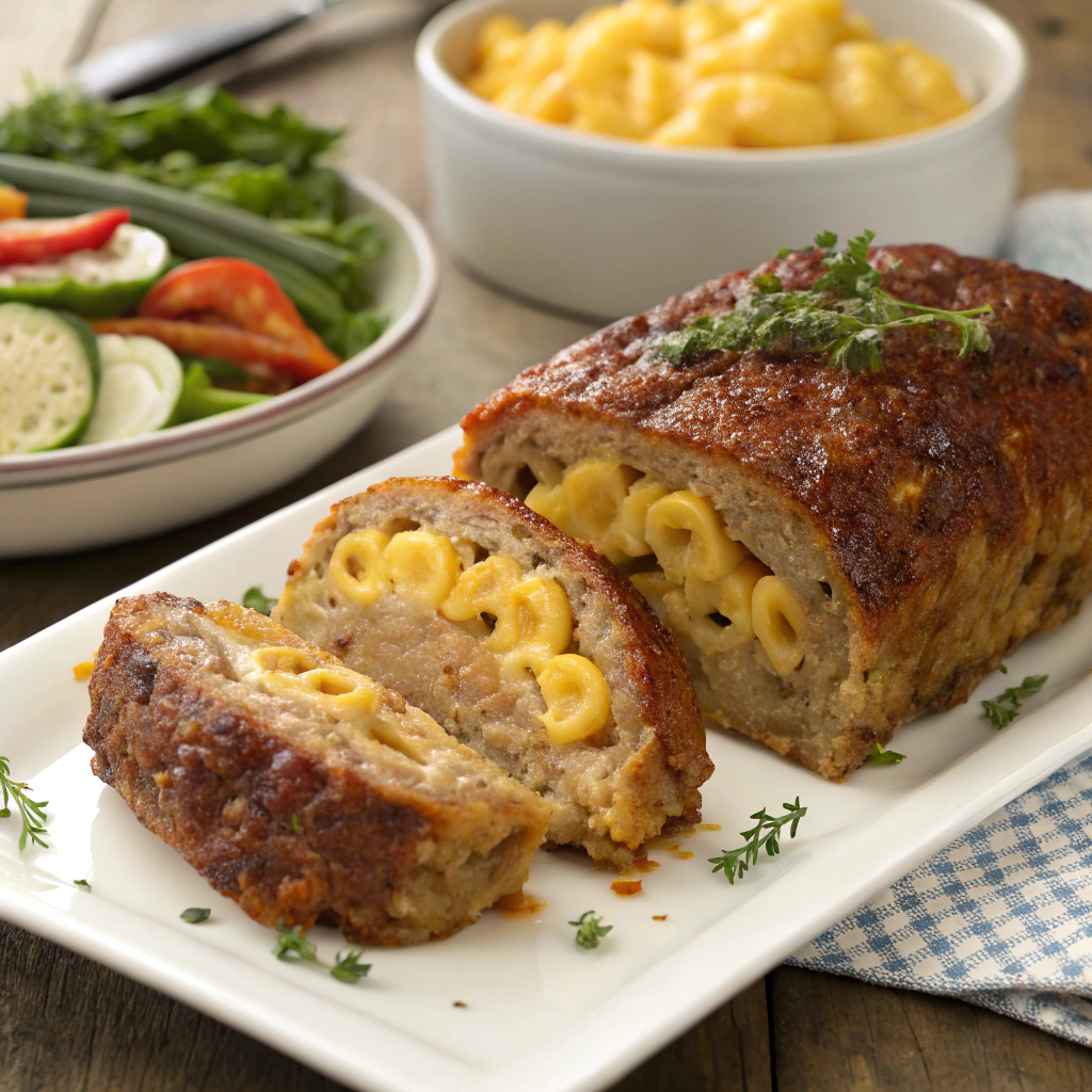 Mac and Cheese-Stuffed Meatloaf: A Comfort Food Classic Reinvented