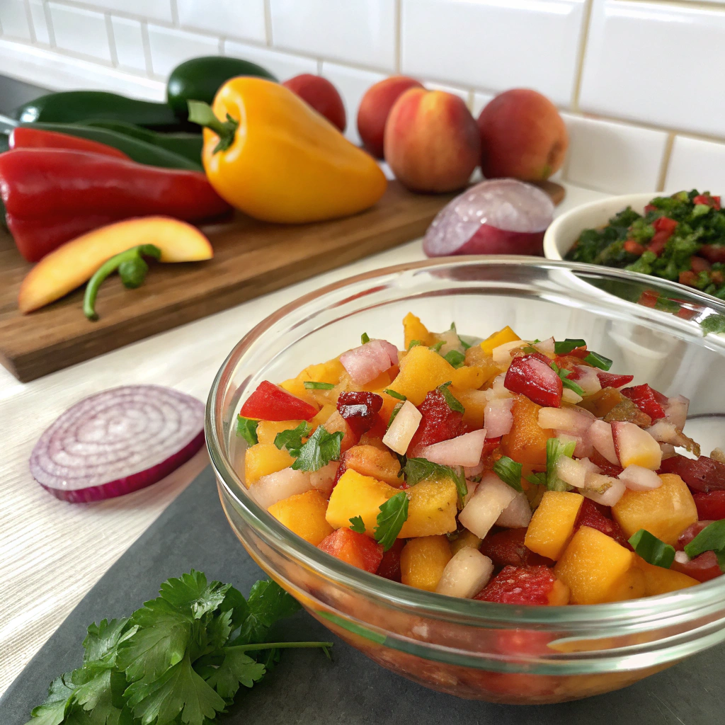 Peach Salsa Recipe: A Sweet and Spicy Summer Side Dish