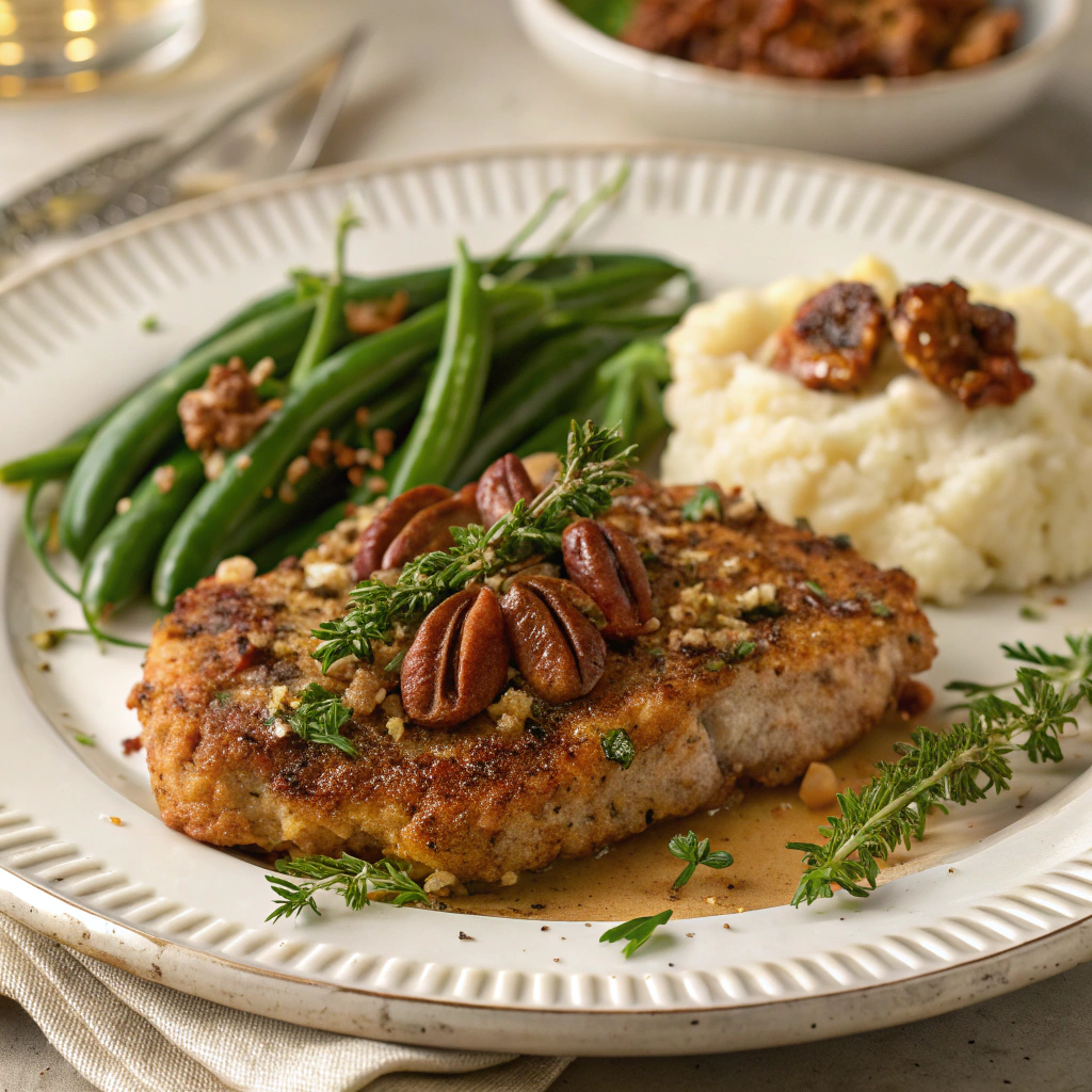 Pecan Crusted Pork Chops: A Southern-Inspired Dinner Recipe