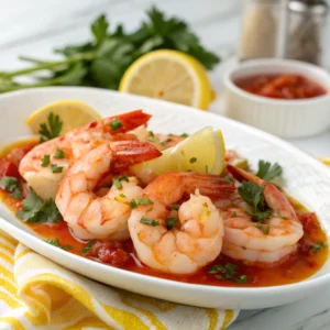 "Pickled Shrimp: A Tangy and Flavorful Southern Appetizer"