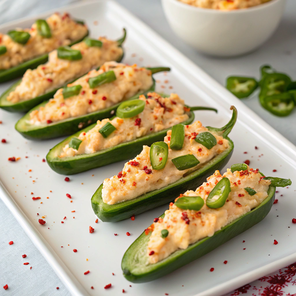 Pimento Cheese Stuffed Jalapeños: The Ultimate Spicy Party Snack