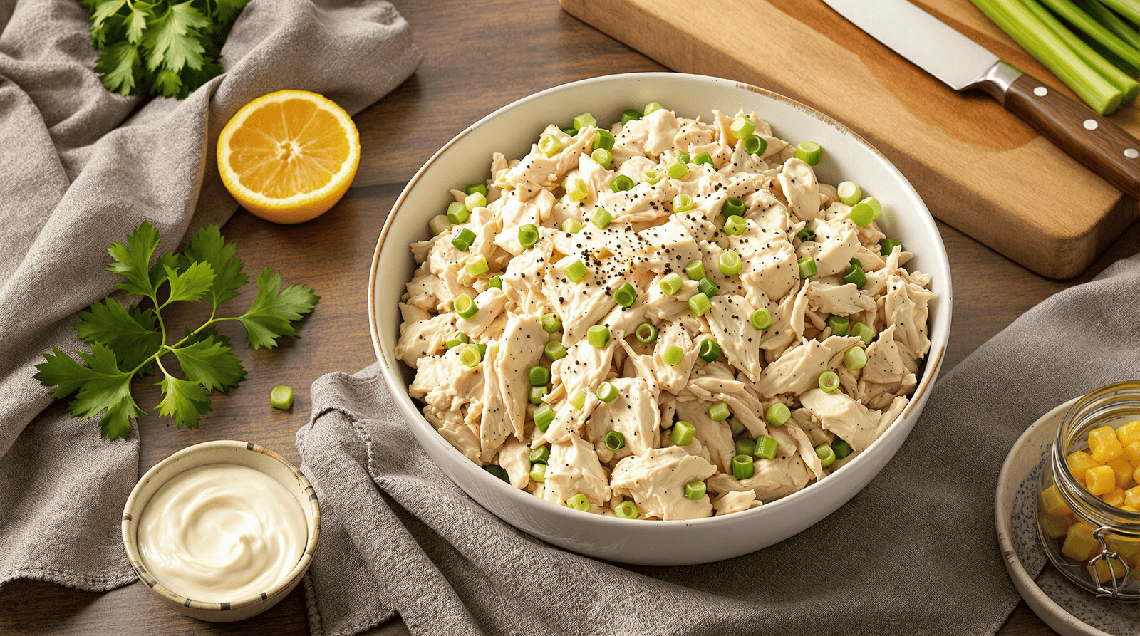 How I Make Classic Chicken Salad in Just 10 Minutes