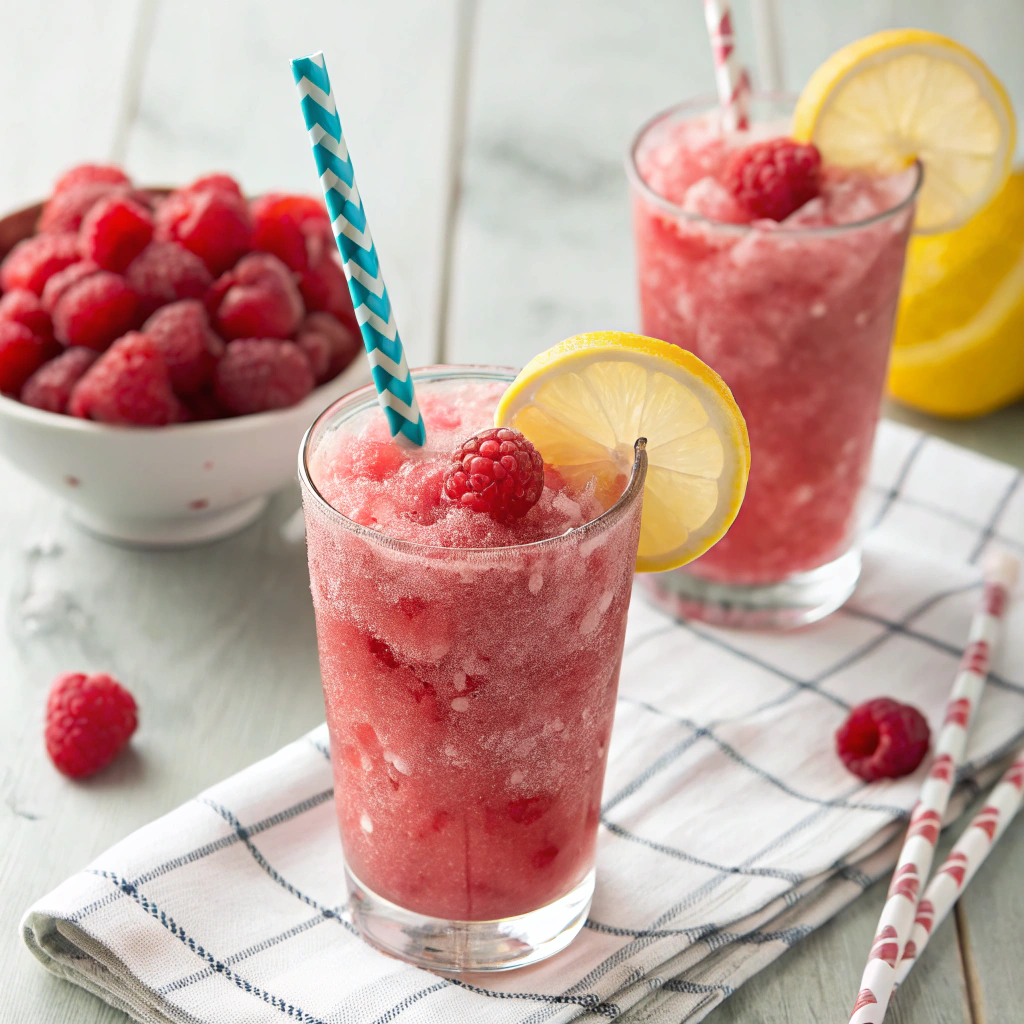 Raspberry Lemonade Slush Recipe: A Cool and Tangy Summer Drink