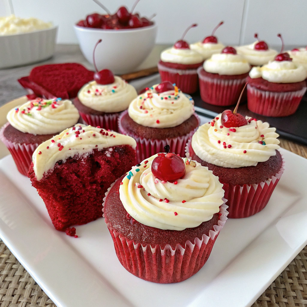 Red Velvet Cupcakes Recipe: A Moist and Creamy Classic Treat