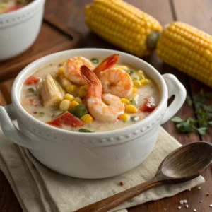 Shrimp and Corn Chowder Recipe: A Creamy and Comforting Soup