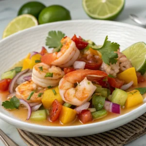 Shrimp Ceviche Recipe: A Refreshing and Zesty Seafood Dish