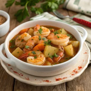 "Shrimp Stew Recipe: A Hearty and Flavorful Southern Dish"