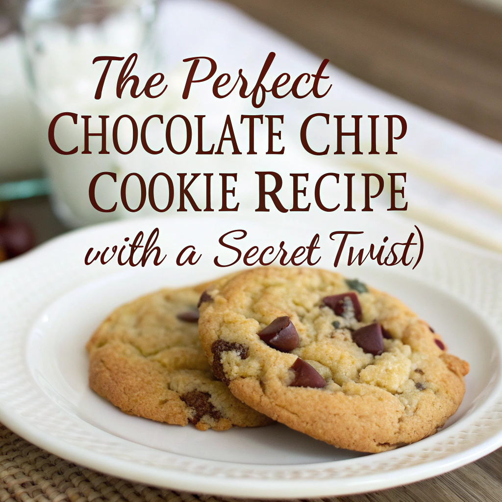 The Perfect Chocolate Chip Cookie Recipe (With a Secret Twist)