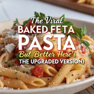 The Viral Baked Feta Pasta — But Better (Here's the Upgraded Version)