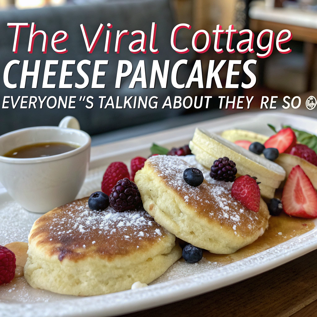 The Viral Cottage Cheese Pancakes Everyone’s Talking About (They’re SO Good)