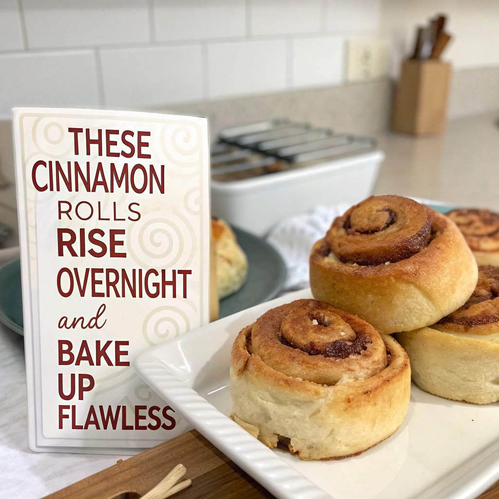 These Cinnamon Rolls Rise Overnight — and Bake Up Flawless
