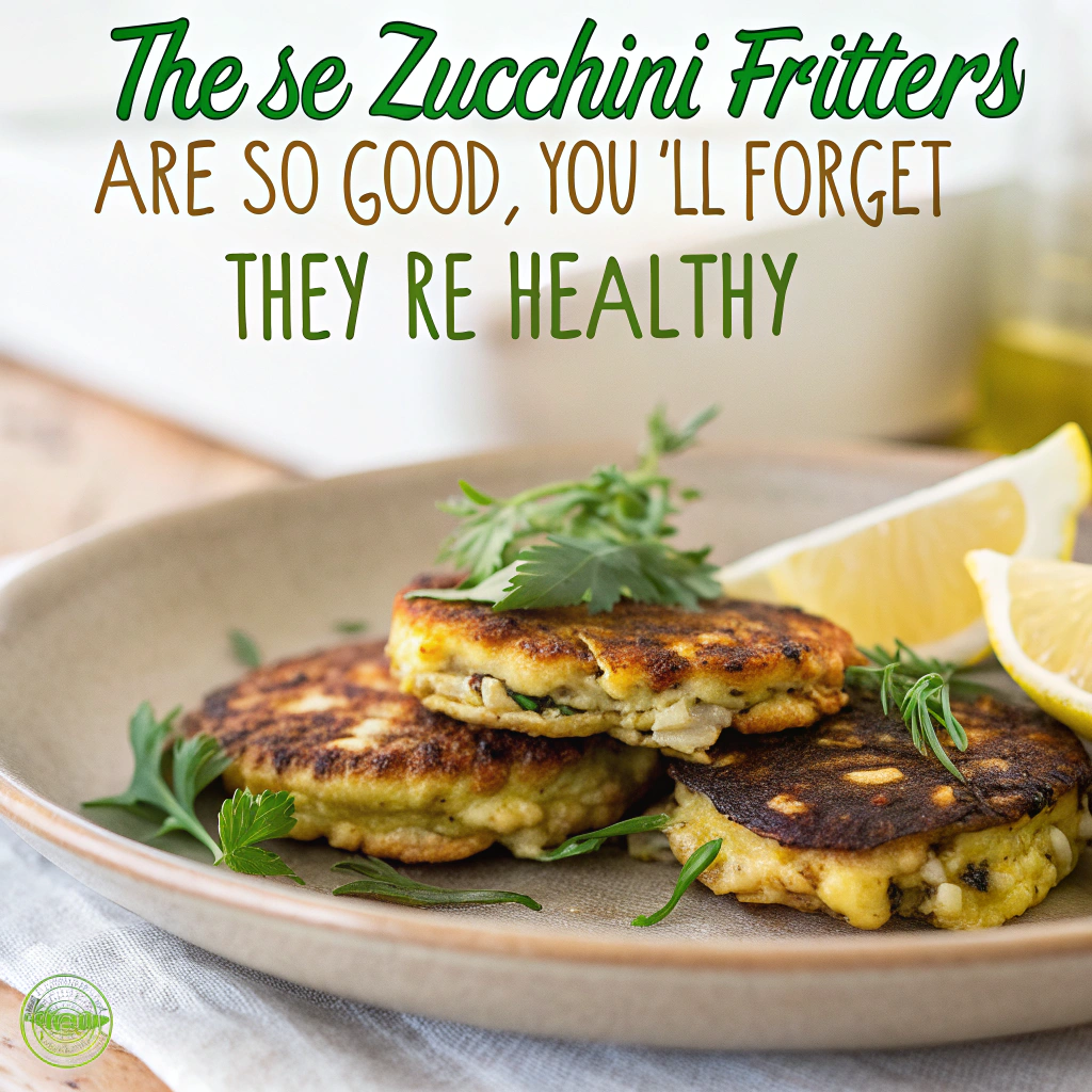 These Zucchini Fritters Are So Good, You’ll Forget They're Healthy