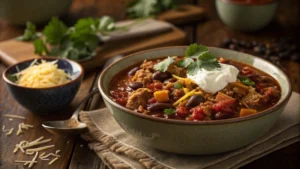"Turkey Quinoa Chili: A Healthy and Protein-Packed Comfort Food"