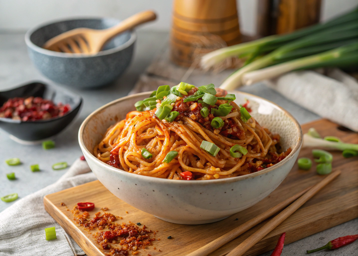 10-Minute Spicy Chili Garlic Noodles You’ll Crave Again and Again