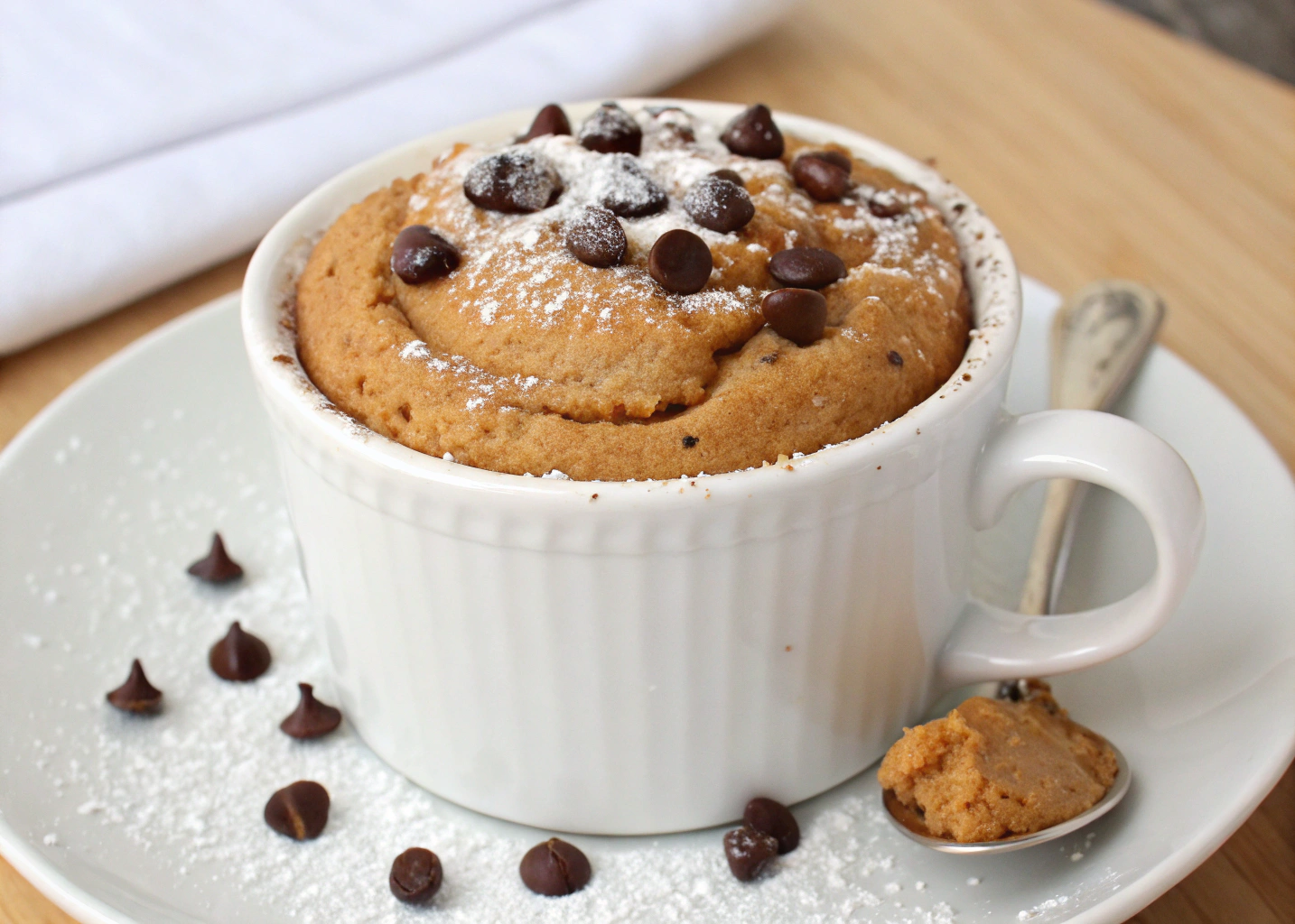 5-Minute Peanut Butter Mug Cake That’s Shockingly Delicious