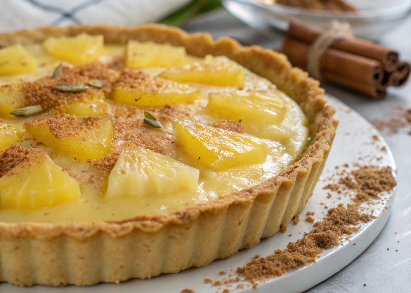 A Buttery Crust, Creamy Filling, and Sweet Pineapple: My Go-To Pie for Summer or Anytime