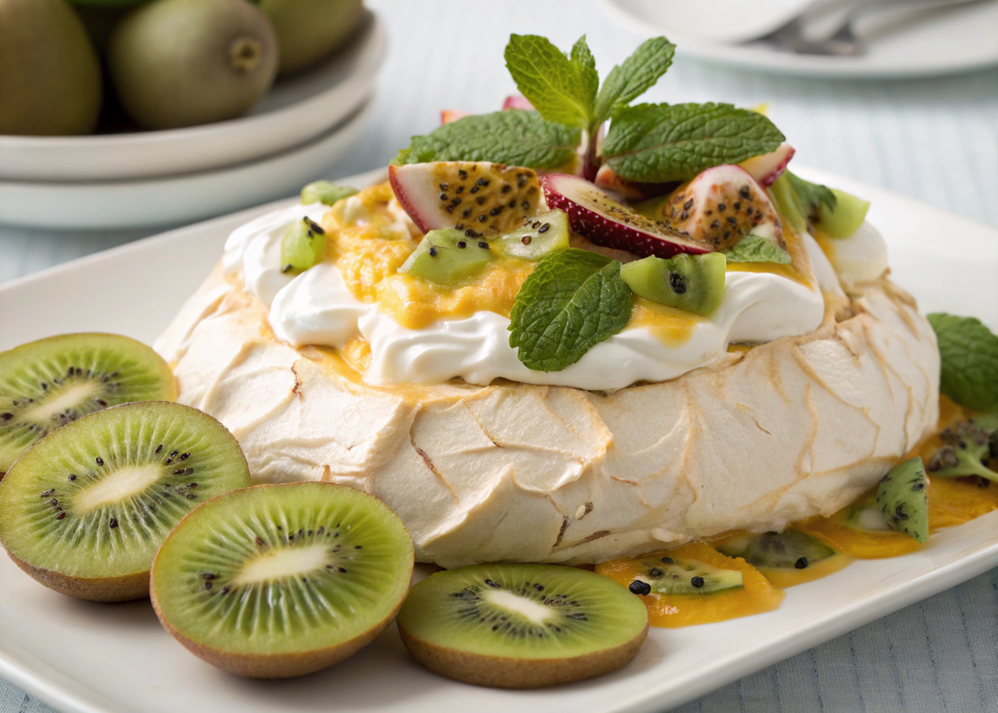 A Classic Australian Dessert with a Tropical Twist: Passionfruit Pavlova Recipe