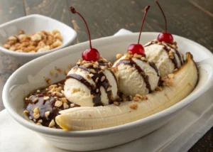 A Nostalgic Banana Split Recipe That’s Easy and Irresistible