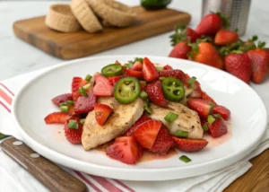 A Strawberry Jalapeño Chicken Go-To Dinner Party Dish