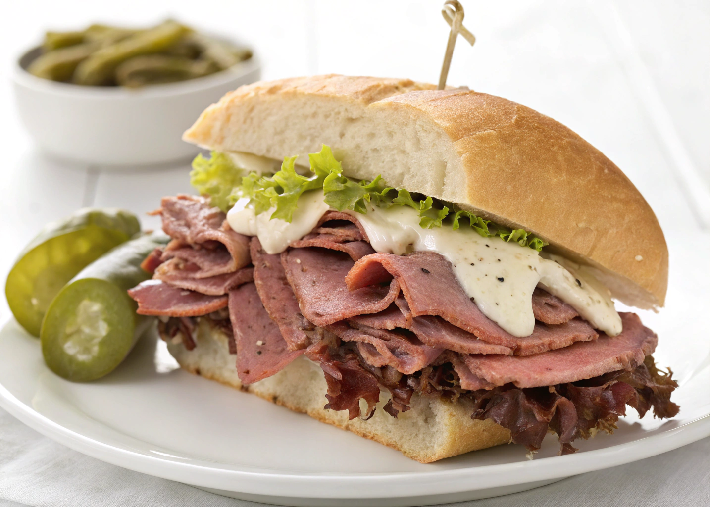 Arby’s-Style Roast Beef Sandwich – Just Like the Original!