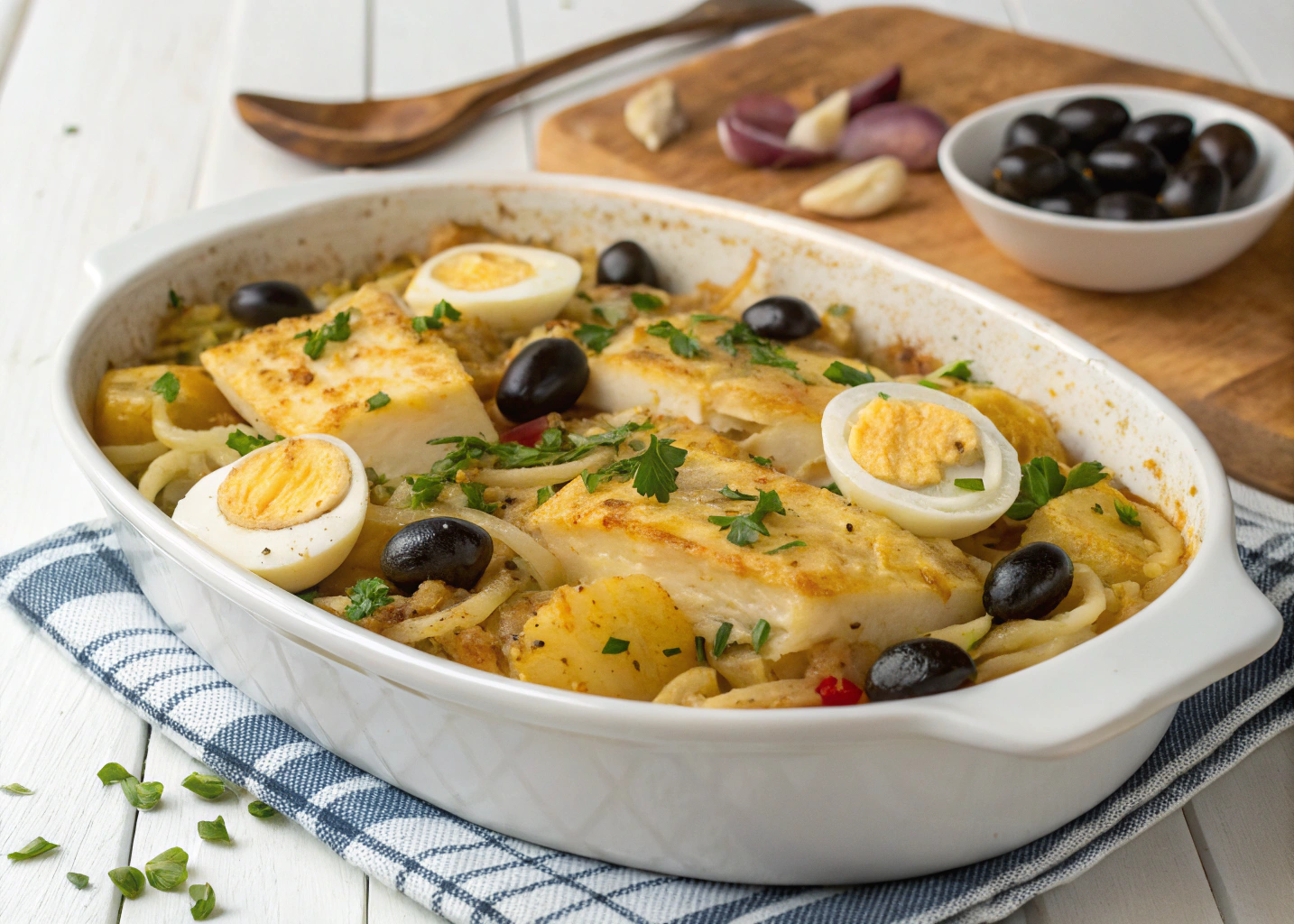 Bacalhau à Zé do Pipo: A Traditional Portuguese Codfish Casserole