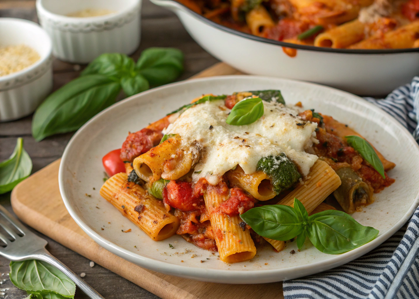 Baked Ziti with Vegetables: A Healthy and Comforting Pasta Bake