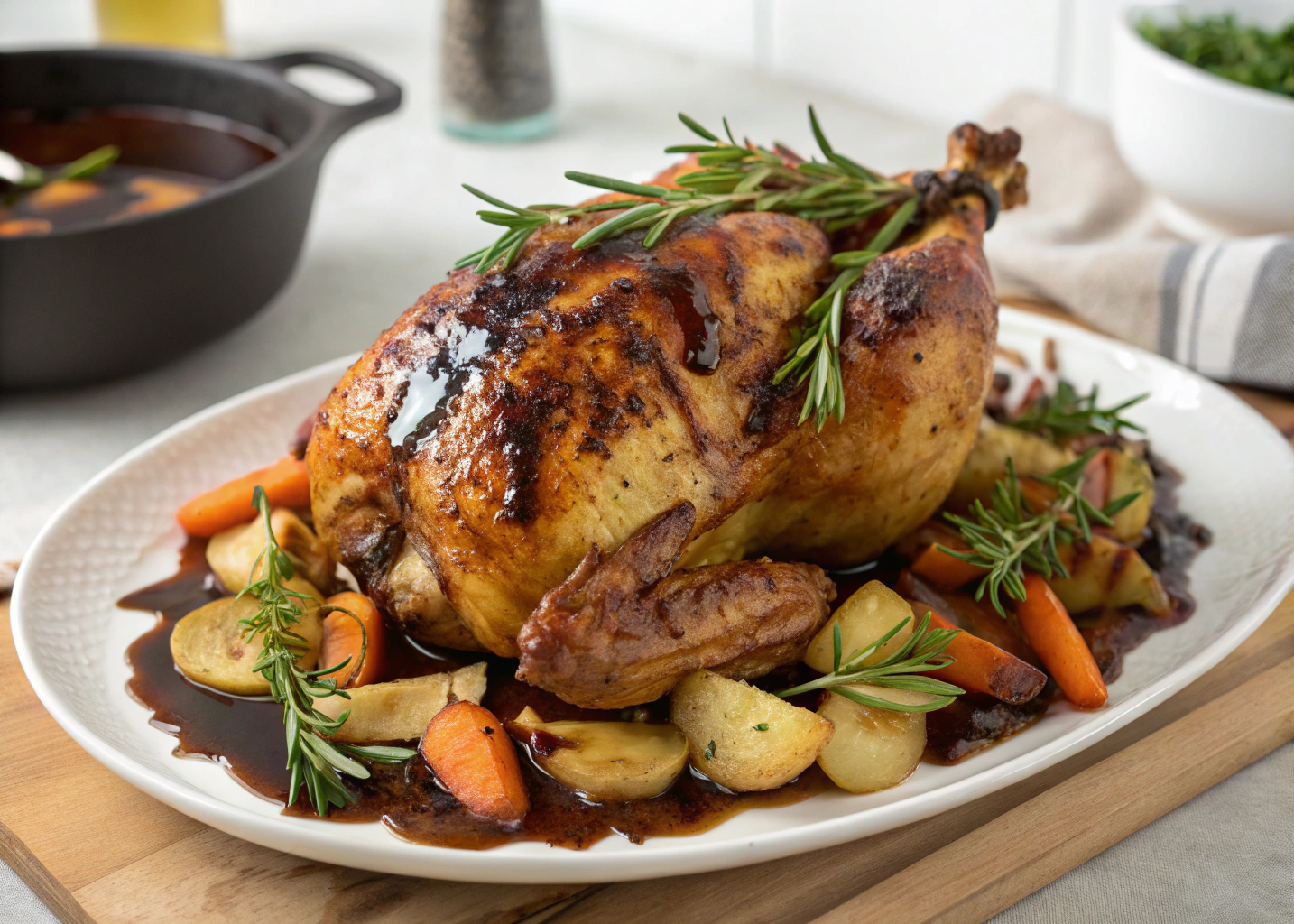 Balsamic Roast Chicken: A Flavorful and Juicy Dinner Recipe