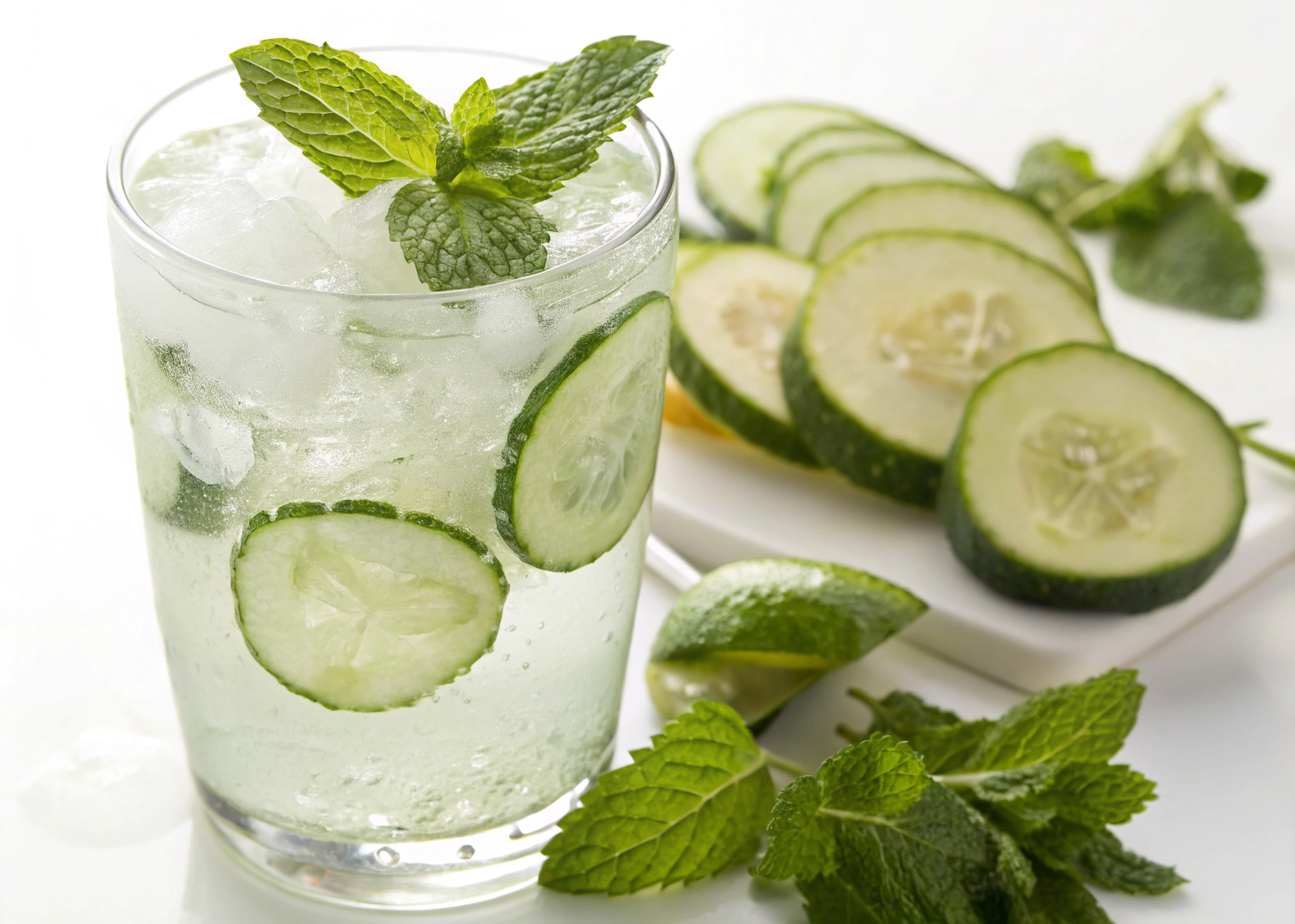 Beat the Heat with This Ultra-Refreshing Cucumber Mint Lemonade