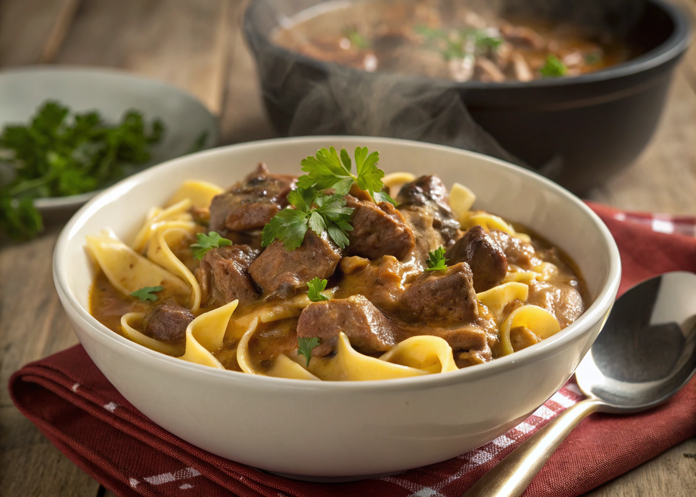 Beef Stroganoff: A Classic Creamy and Comforting Dish