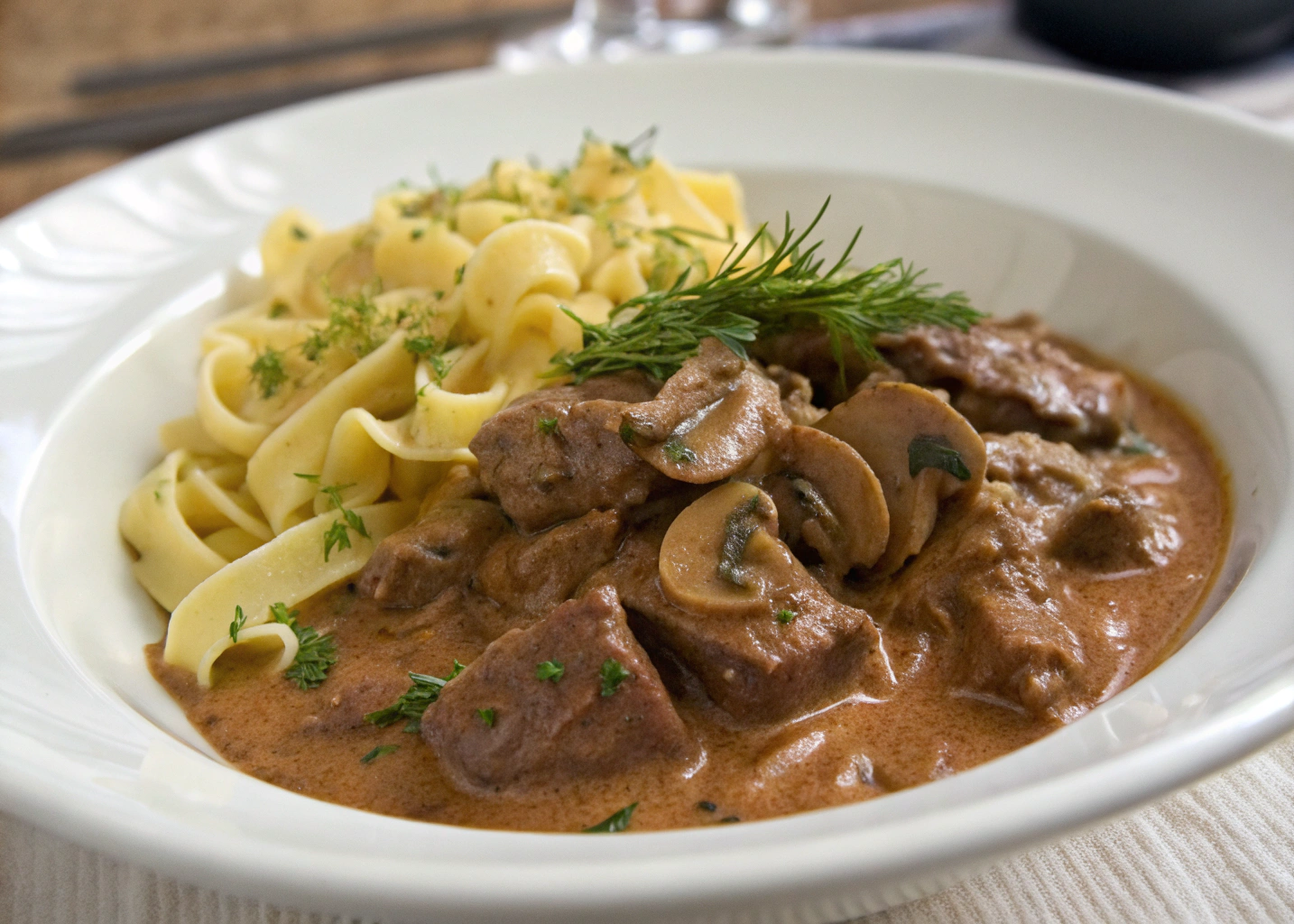 Beef Stroganoff: A Classic Creamy and Comforting Dish