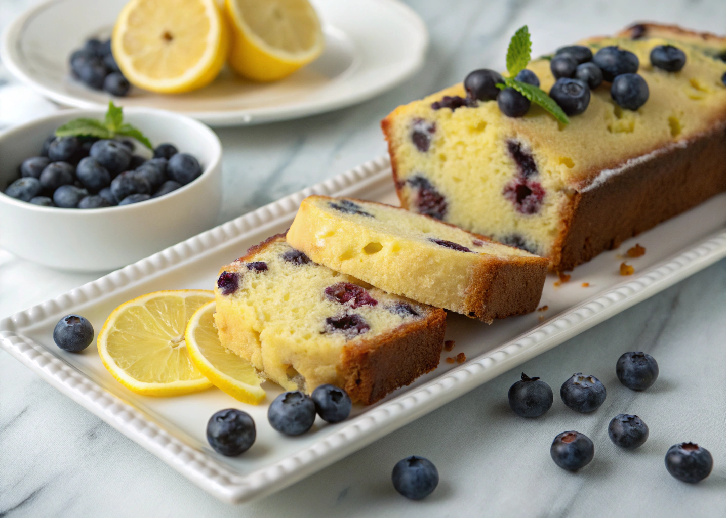 Blueberry Lemon Loaf Cake That’s Bright, Buttery, and Easy to Make
