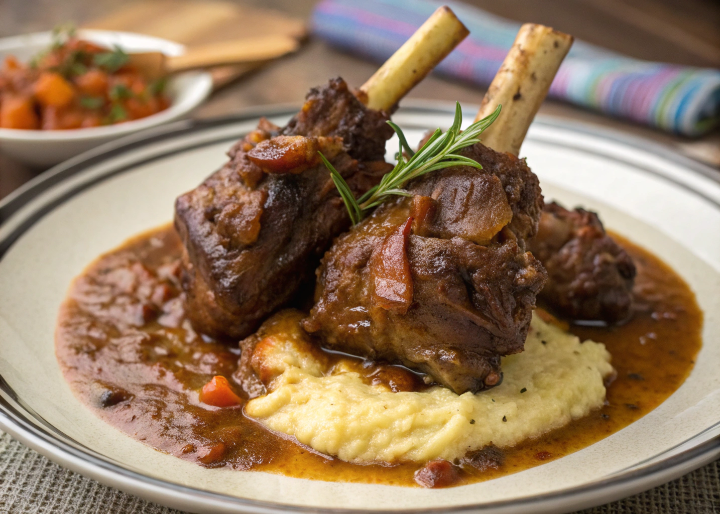 Braised Lamb Shanks: A Rich and Tender One-Pot Meal